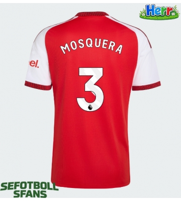 Arsenal Cristhian Mosquera #3 Hemmatröja 2026-27 Kortärmad